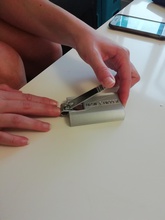 nail clipper titolare pinshape inclusive design pulizia 3d print model - Mito3D