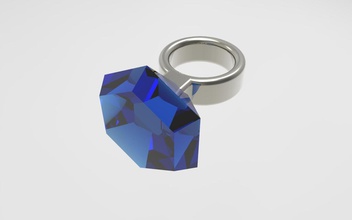 toy jewelry ring pinshape 3d-design 3d print model - Mito3D