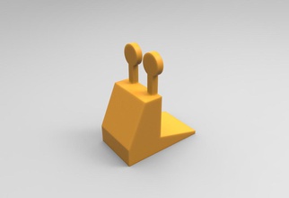 snail door stopper pinshape 3d-design 3d print model - Mito3D