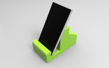 smartphone cradle pinshape 3d-design 3d print model - Mito3D