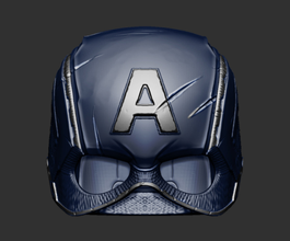 captain america helmet avengers endgame cosplay pinshape venom helmet-costume marvel-toy marvel comics comical captain-america-helmet captain-america-accessories captain-shield ironman-infinity-war 3d print model - Mito3D
