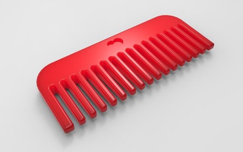 comb pinshape 3d-design 3d print model - Mito3D