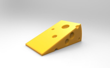 peynir kapı durdurucu pinshape 3d tasarım 3d print model - Mito3D