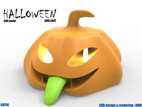 halloween pinshape stlfile stl-free halloween-decoration halloween-costume-mask 3d print model - Mito3D