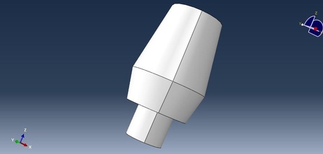 pilier dentaire prothèse implant pinshape dents prothétique 3d print model - Mito3D