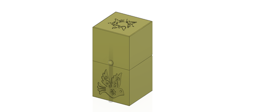 presente caixa jóias pequeno segredo impressão 3d modelo pinshape brinquedo único exclusiva moda plástico brinquedos aniversário arte valentine jóia símbolo amor peito chestbox pequena acessórios jogo 3d print model - Mito3D