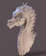 dragão pinshape dragões 3d print model - Mito3D