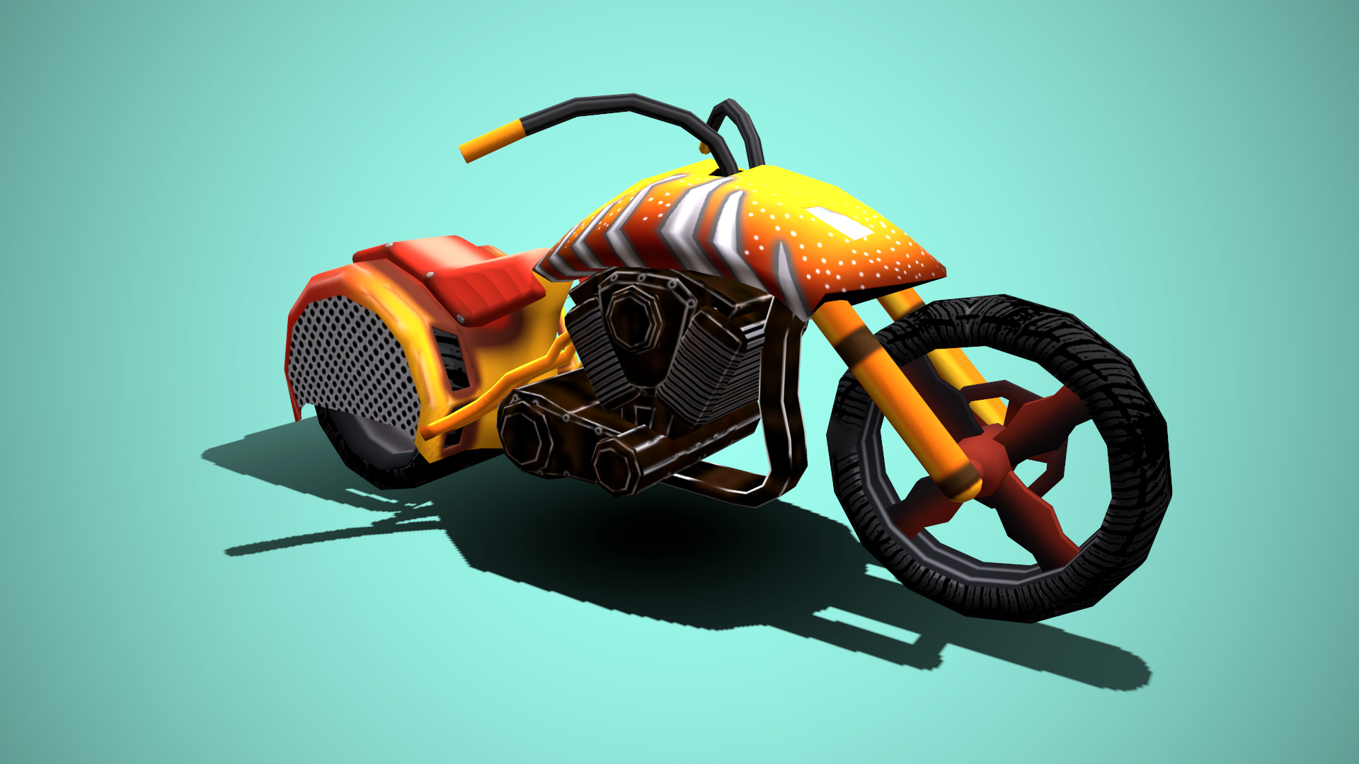 audi bike pinshape sportbike newbike 3d game 3D print model - Mito3D