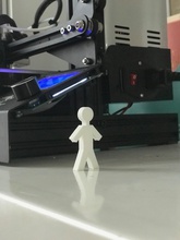 stick figure pinshape easyprint homem simples 3d print model - Mito3D