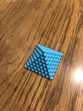 piramide pinshape divertente 3d print model - Mito3D