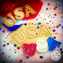 usa cookie cutter 4th july special edition pinshape pinshape-support-free-design-contest 3d diy gift baking oogime kitchen-tool kitchen party 4th-of-july cookies 3d print model - Mito3D