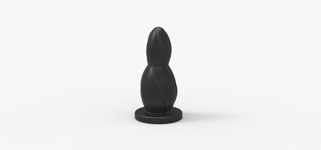 plug anal 3 pinshape analplug printable imprimir brinquedo adulto 3d print model - Mito3D
