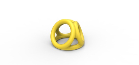 cock ring 9 pinshape stampabile stampa cockring anello cazzo giocattolo per adulti 3d print model - Mito3D