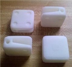 ipad protector magnetic mount ver 2 pinshape 3d ipad-refrigerator-mount ipad-protector ipad-case 3d print model - Mito3D