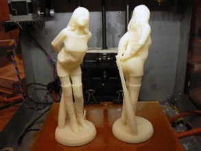 'babe' pinshape pinshape-support-free-design-contest mace babe sexy woman 3d print model - Mito3D