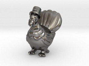 ação graças turquia pinshape gratuito design contest pássaro animais férias 3d print model - Mito3D