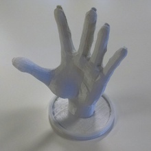 hand Schmuck pinshape Mode trede stand Modell 3d print model - Mito3D