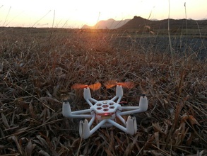 flexbot hexacopter pinshape drone 3d print model - Mito3D