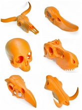 boneheads set 1 3dkitbashcom pinshape L'impression 3d Imprimante prend charge 3dkitbash crânes 3d print model - Mito3D