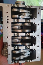 bloco motor vw 18 t imprimível pinshape cranckshaft pistão carro engie engenharia 3d print model - Mito3D