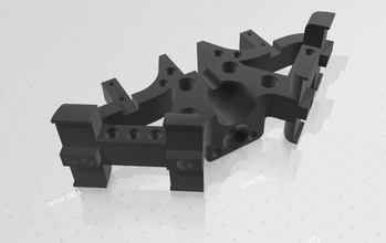 compound cams riser pinshape crossbow 3d print model - Mito3D