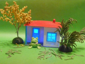 Garten Haus pinshape 3d print model - Mito3D