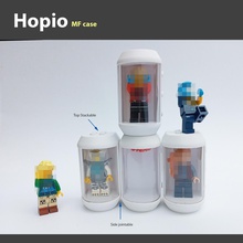 hopio mf case mini figure pinshape cabinet kid-toys toys minatures brick-game display minifigures 3d print model - Mito3D