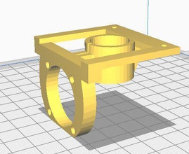 schneiden laser Halter wanhao duplicator i3 pinshape 3d print model - Mito3D