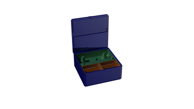 casella gioielli pinshape jewellerybox box 3d print model - Mito3D