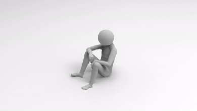 chillin ragazzo pinshape uomo figura scala umana seduta abbattimento freddo 3d print model - Mito3D