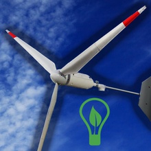 turbina vento 775 motore pinshape idro gratis energia verde eolica 3d print model - Mito3D
