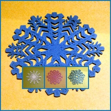 snowflakes pinshape 3d-design 3d print model - Mito3D