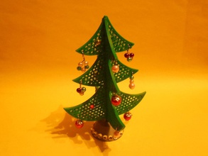 arbre noël pinshape dekor 3d print model - Mito3D