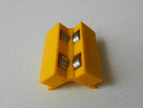bearing holder pinshape 3d-design 3d print model - Mito3D