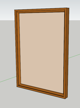 dollhouse picture frame pinshape pinshape-support-free-design-contest picture-frame miniatures 3d print model - Mito3D