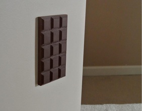 chocolate tomada cobertura pinshape outlet design tampa 3d print model - Mito3D