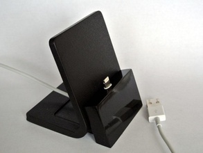 iphone stand pinshape ipod 3d print model - Mito3D
