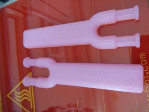 métier tisser bande bâton modifié pinshape caoutchouc 3d print model - Mito3D