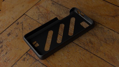 fairphone caso 4 strisce ritaglio pinshape smartphone protezione telefono 3d print model - Mito3D