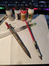 light saber pen pinshape wars star tools utility gadget jedi pencils 3d print model - Mito3D