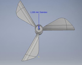deporte rc zumbido hélice forma alfiler drone carreras 3d print model - Mito3D
