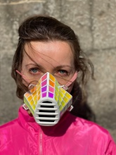discorona maske korumak yansıtmak iğne şekli maskesi gaz korona discovid covidmask kovid19 koronavirüs 3d print model - Mito3D