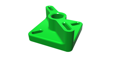 da vinci axis adjustable rod mounts pinshape xyz-printing da-vinci 3d print model - Mito3D