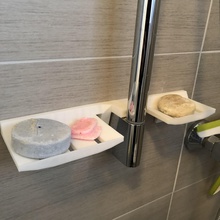 ducha jabón soporte forma alfiler 3d print model - Mito3D