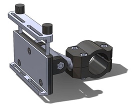 dağ bisiklet ileri telefon Kulp destek iğne şekli fotoğrafçılık bisikleti destekler sabit standı 3d print model - Mito3D