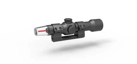 Umfang Cosplay Blaster Pinshape Spielzeug druckbar drucken Gewehr Pistole scifi 3d print model - Mito3D