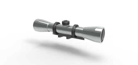 Umfang Cosplay Blaster 3 Pinshape Spielzeug druckbar drucken Gewehr Pistole scifi 3d print model - Mito3D