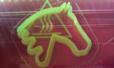 Pferd Ausstecher pinshape cookie cutter 3d print model - Mito3D