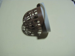 3 pollice netto tazza forma spillo net cup 3d print model - Mito3D