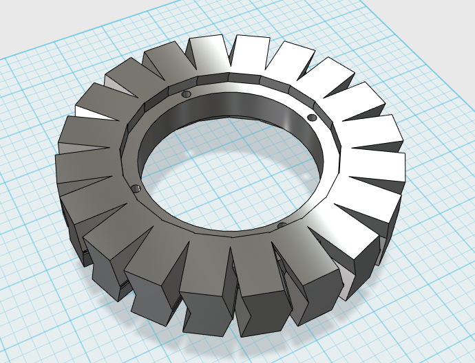 steampunk herringbone gear bracelet 2 pinshape herringbone-gear 3D print model - Mito3D